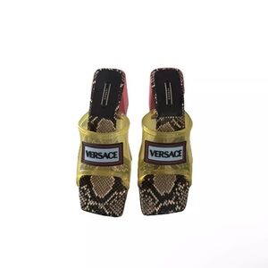 Versace PVC Block Heels Sz.39